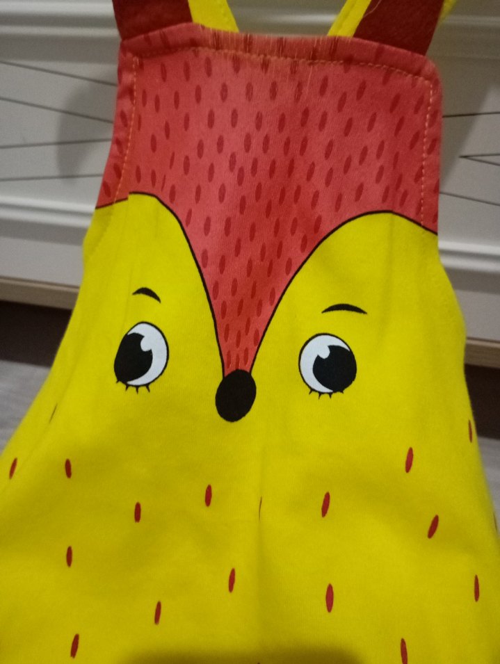 Renkli Baskılı bebek tulum - Görsel 2