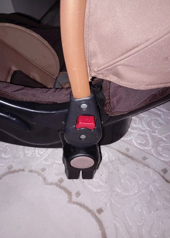 Beneto Kahverengi Bebek Oto Koltuğu ve puset - Görsel 4