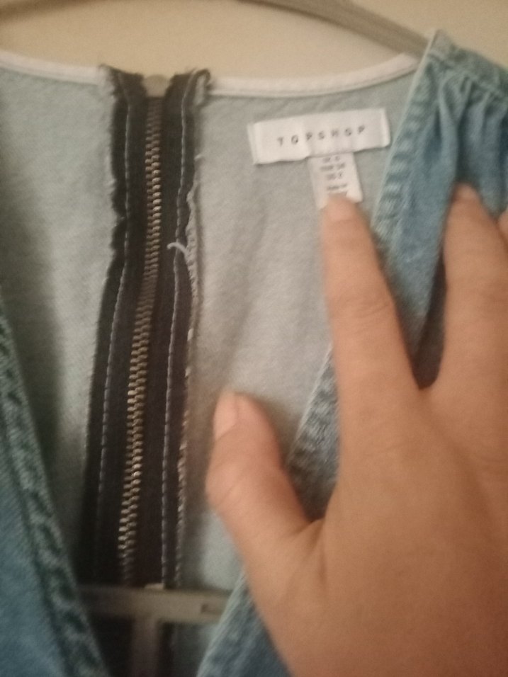 Kot Kumaşlı V Yaka Midi Elbise - Görsel 4