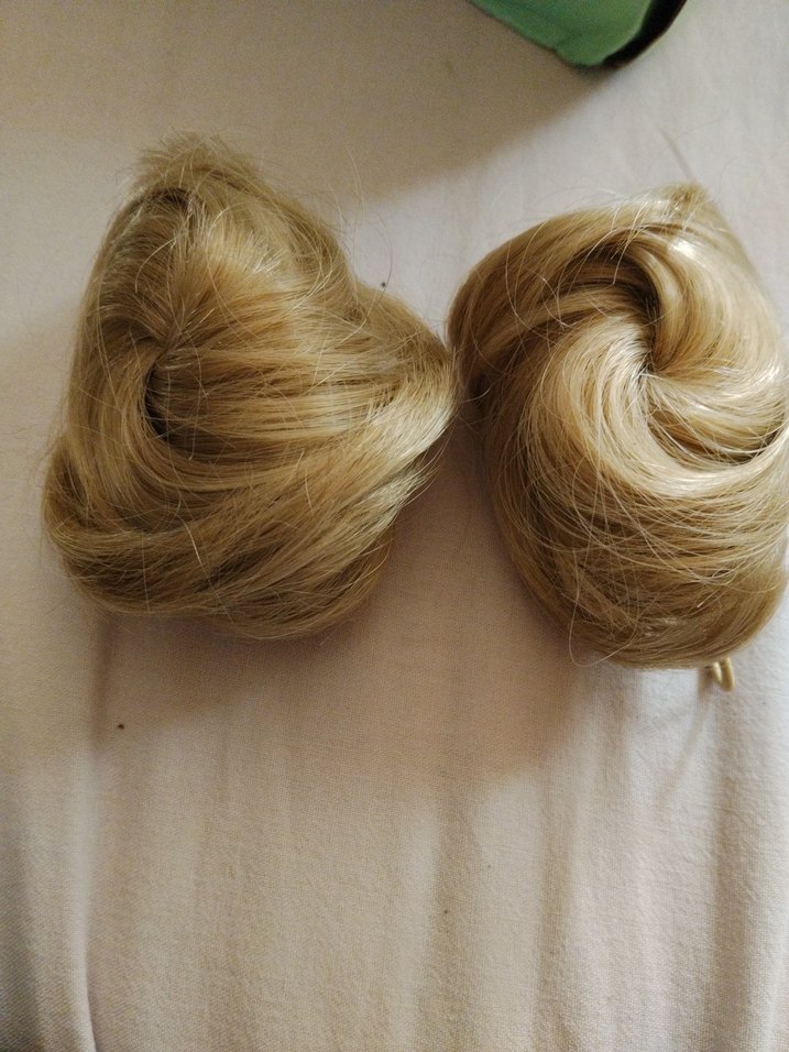 Bej Bohem Kürklü Minimalist Saç Aksesuarı - Görsel 3