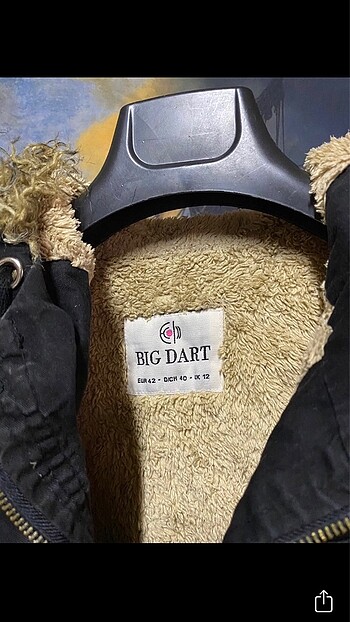 Diğer Bigdart kadın kaban L beden