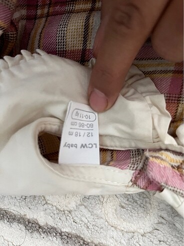 12-18 Ay Beden LCW vintage elbise
