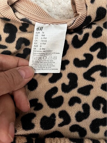 6 Ay Beden H&M alt üst