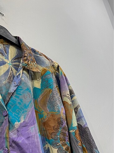 American Vintage Vintage Oversize Yazlık Gömlek Yurtdışı Marka Y2K Urban
