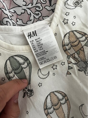 H&M torba uyku tulumu unisex