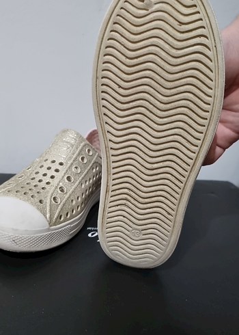 Kız Çocuk Beyaz Cırt Cırtlı Spor Ayakkabı - Görsel 5