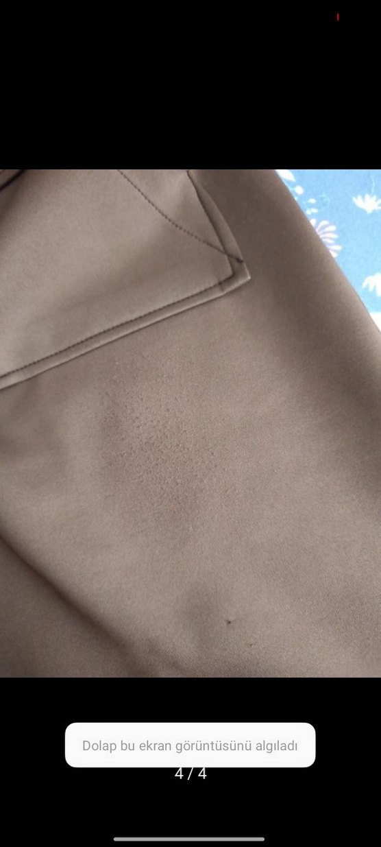 Düğmeli Uzun Kahverengi Kadın Kaban - Görsel 4