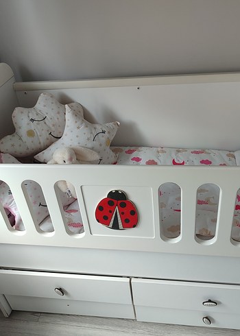  Beden Beyaz Sallanır bebek Beşiği