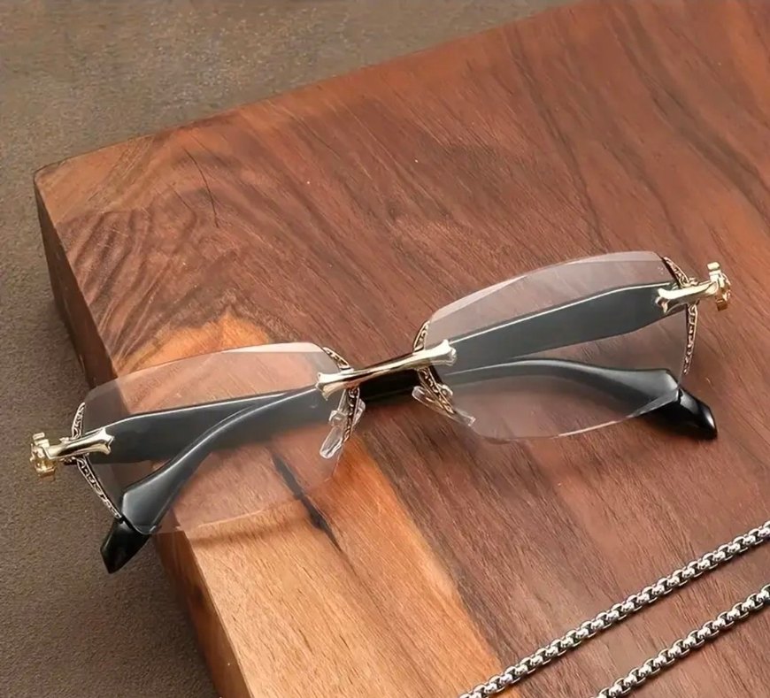 Chrome hearts gözlük - Görsel 3