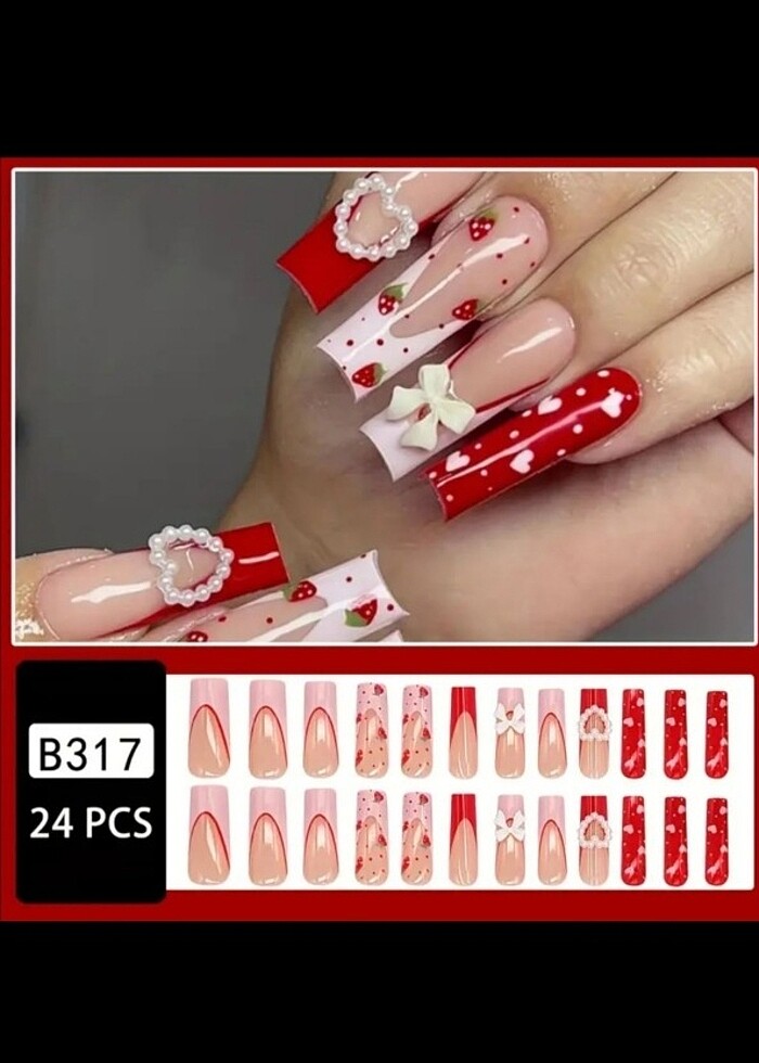 Kampanyalı takma tırnak seti - Görsel 2