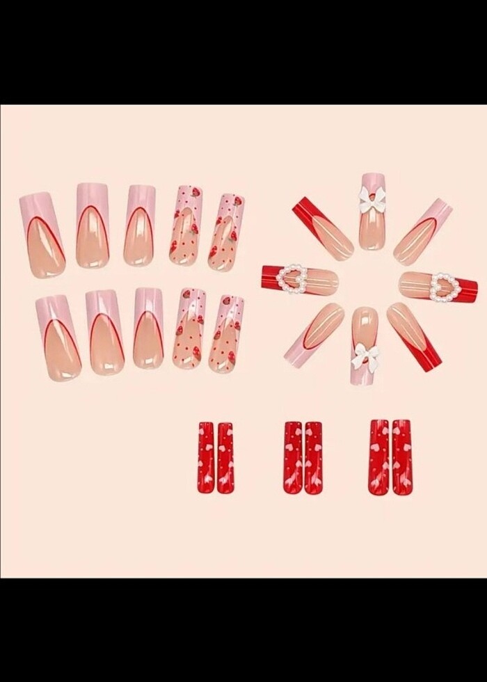 Kampanyalı takma tırnak seti - Görsel 3