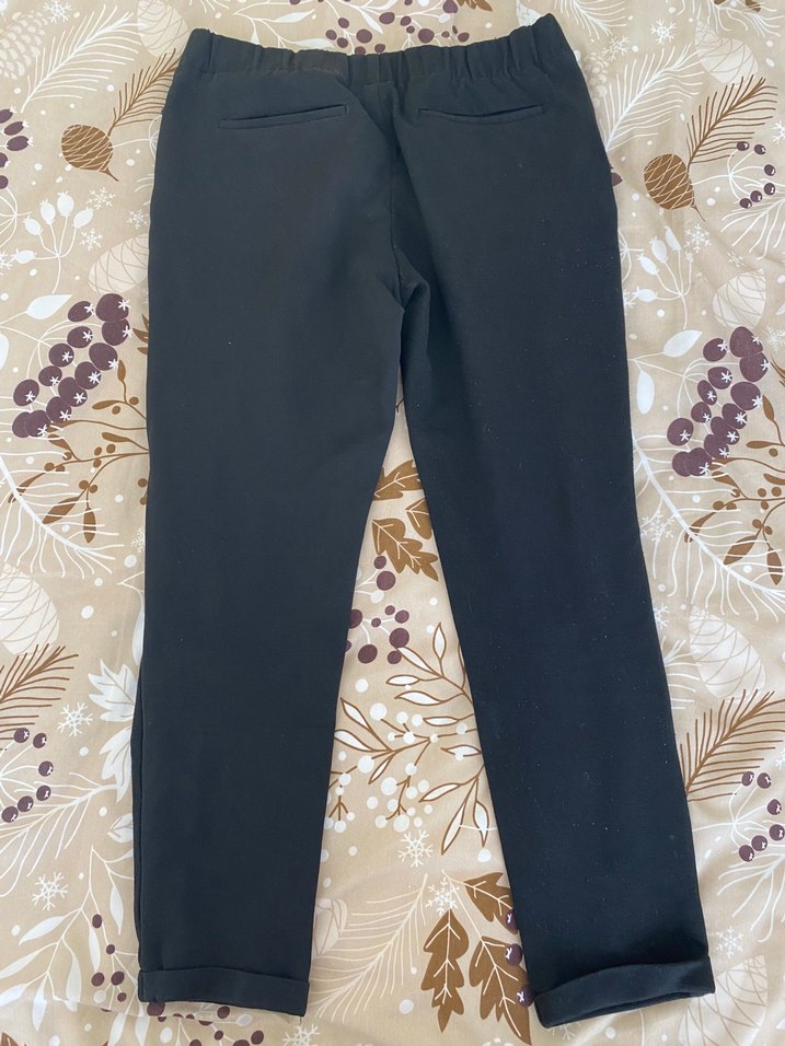 Siyah Erkek Rahat Kesim Pantolon - Görsel 2