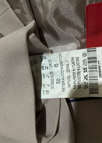 Gri Erkek Regüler Kesim Düğmeli Takım Elbise - Görsel 5