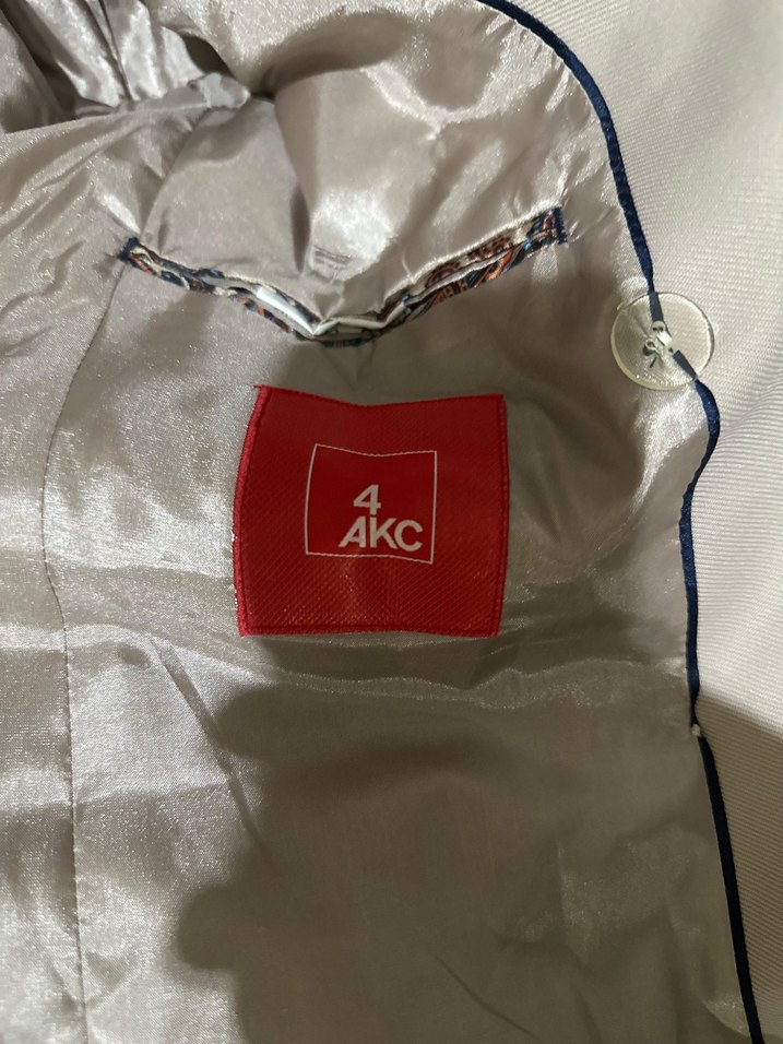 Gri Erkek Regüler Kesim Düğmeli Takım Elbise - Görsel 3