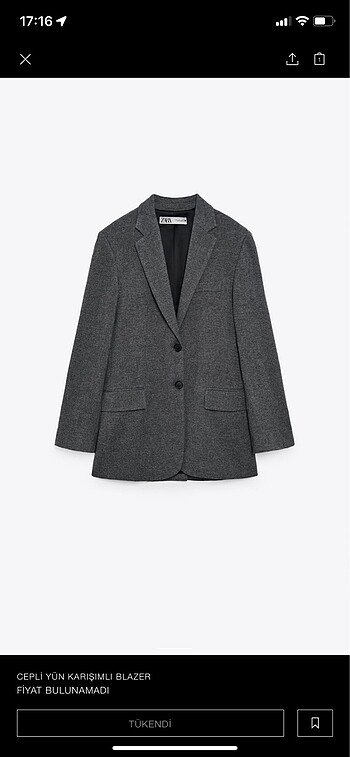 ZARA BLAZER