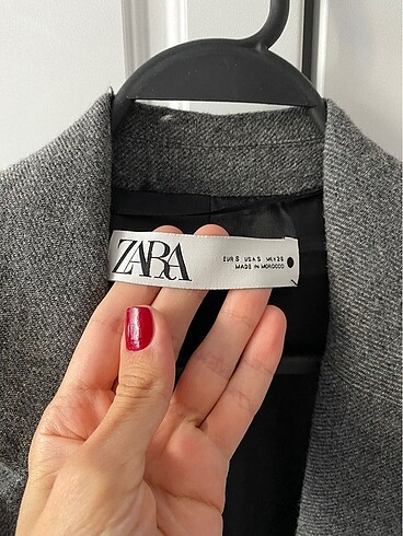 s Beden gri Renk ZARA BLAZER