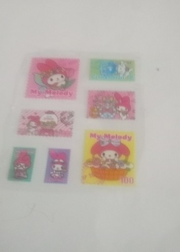 diğer Beden sanrio sticker 4'lü set