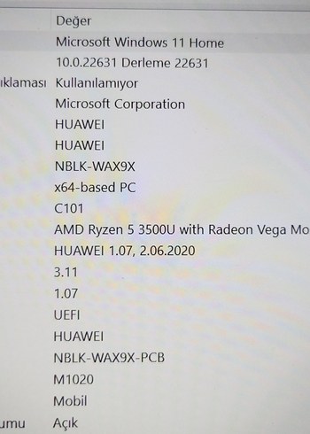 Huawei matebook d14 laptop - Görsel 8