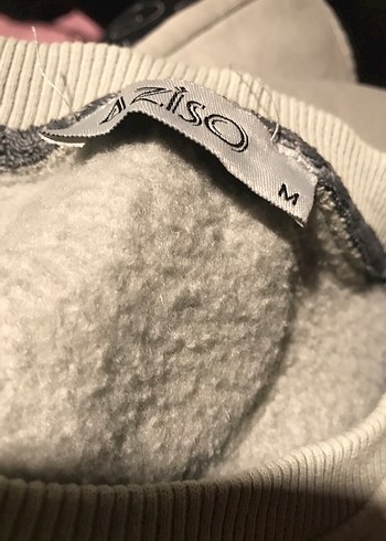 m Beden gri Renk Gri Erkek Sweatshirt, Bisiklet Yaka, Rahat Kesim