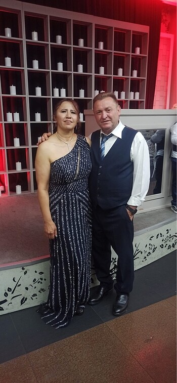 Taşlı abiye