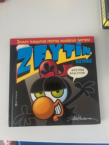 Çocuk çizgi Roman_Zeytin Kitabı_Salih Memecan