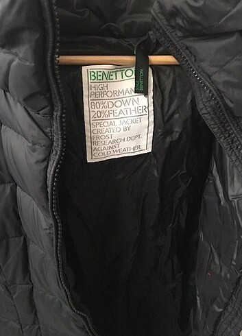36 Beden Benetton şişme kaban