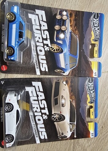 Hot Wheels fast and furious 2li set 