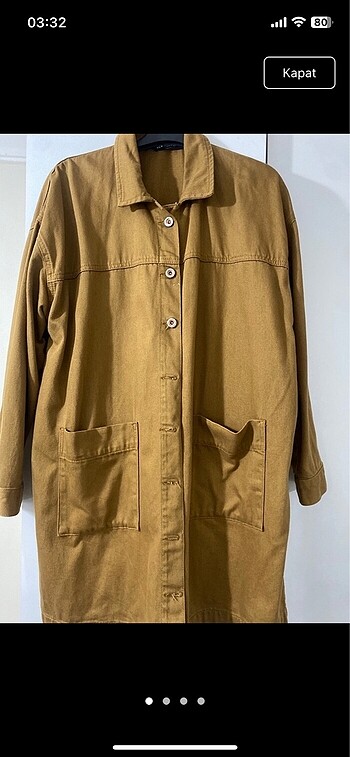 Oversize kot ceket