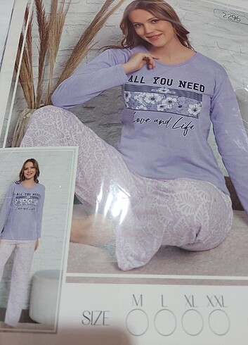 m Beden Pijama takımı 