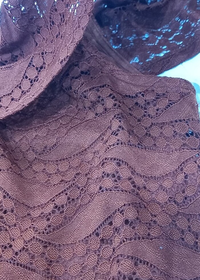 Dantel bluz - Görsel 4