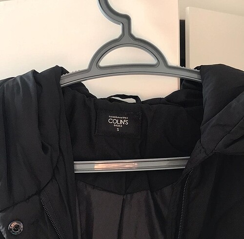 Colin's Colins siyah şişme mont