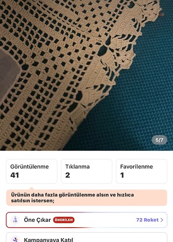 Beden Klasik Dantel Kenarlı İşlemeli Masa Örtüsü
