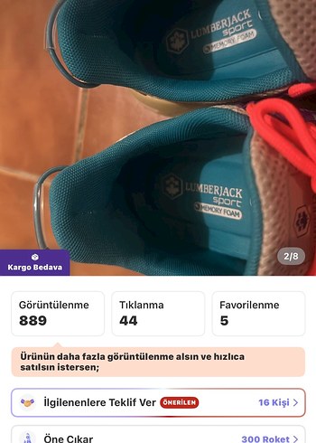 39 Beden Renkli Bağcıklı Kadın Spor Ayakkabı