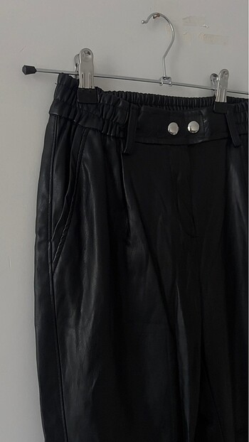 Bershka bershka suni deri pantolon