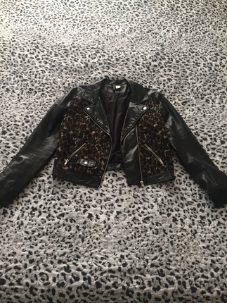 H&M deri ceket 