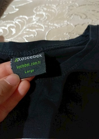 Kızlar için Tokyo Ghoul Baskılı Siyah Tişört - Görsel 3