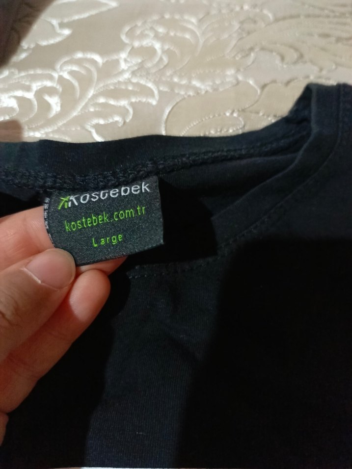 Kızlar için Tokyo Ghoul Baskılı Siyah Tişört - Görsel 3