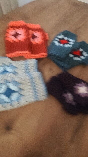 Örgü eldiven - Görsel 9