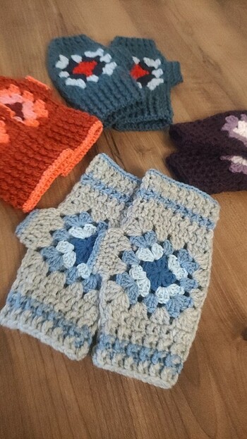 Örgü eldiven - Görsel 11