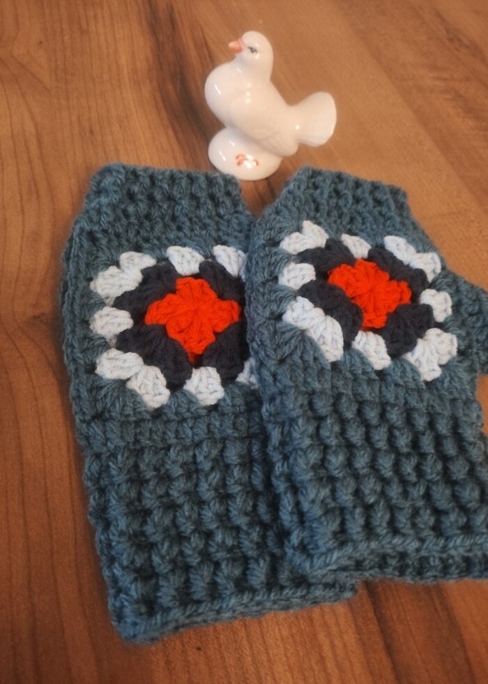 Örgü eldiven - Görsel 3