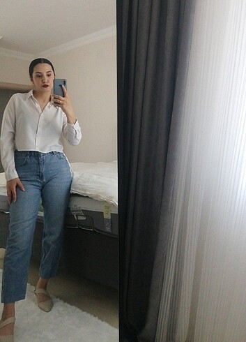 Crop gömlek