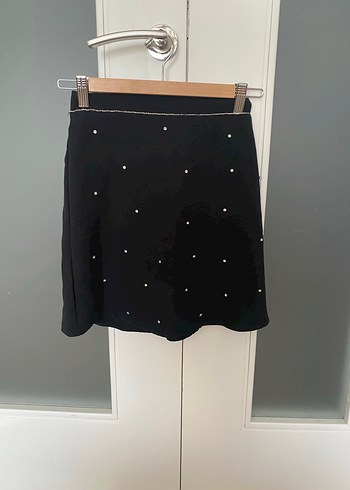 Düğmeli Pembe Kız Bolero Ceket Etek Takım - Görsel 6