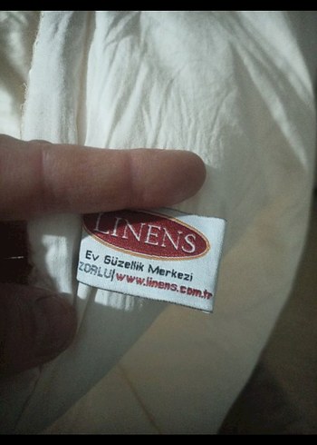 İşlemeli Beyaz Parlak Yatak Örtüsü - Görsel 6