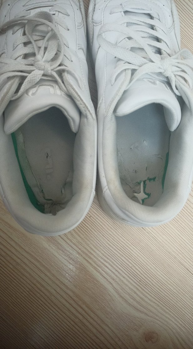 Beyaz erkek Spor Ayakkabı Düz Tabanlı - Görsel 4