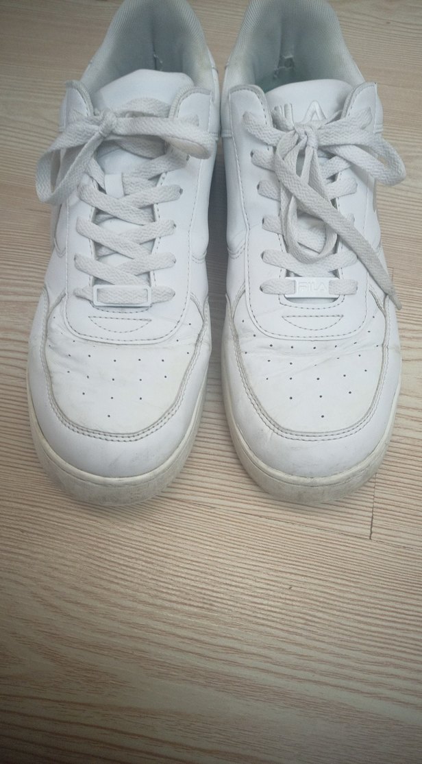 Beyaz erkek Spor Ayakkabı Düz Tabanlı - Görsel 2