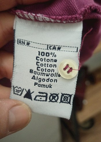 Bordo Erkek Polo Tişört Kısa Kollu - Görsel 8