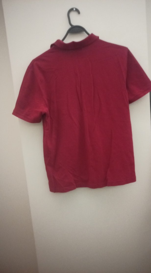 Bordo Erkek Polo Tişört Kısa Kollu - Görsel 4