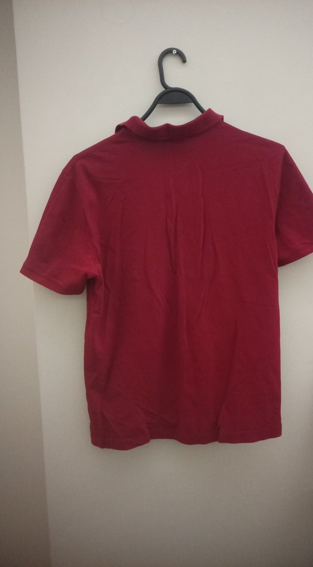 Bordo Erkek Polo Tişört Kısa Kollu - Görsel 5