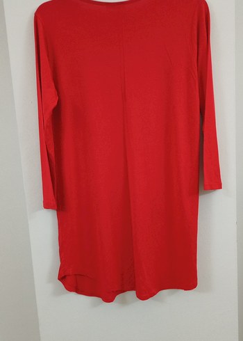 Kırmızı BaskılıUzun Kollu Tişört - Görsel 3