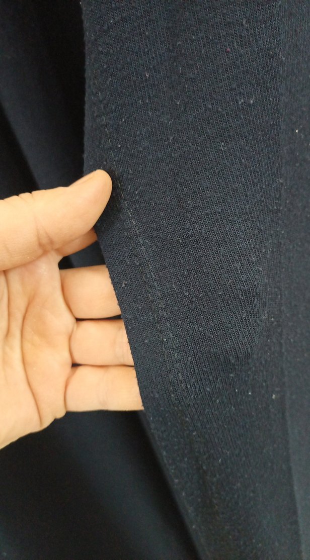 Siyah Uzun Kollu Kadın Uzun Hırka - Görsel 3